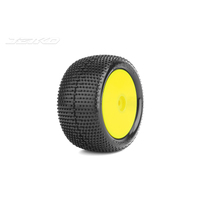 Jetko 1/10 Buggy 2&4WD Rear-DESIRER/Dish/Yellow Rim/Super Soft [2010DYSSG]