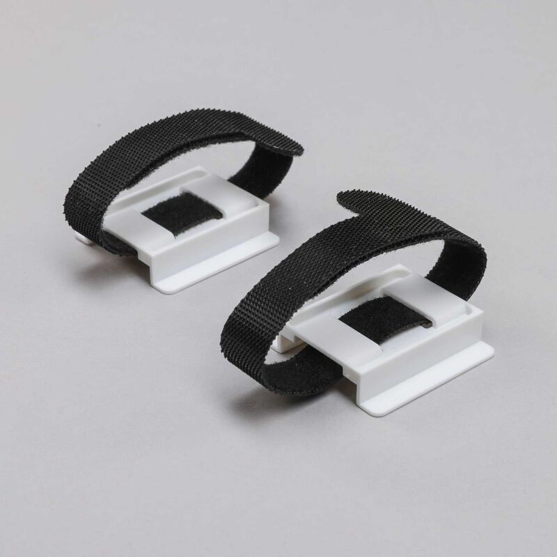 E-Flite Battery Straps with Mounting Plates, Habu 50mm