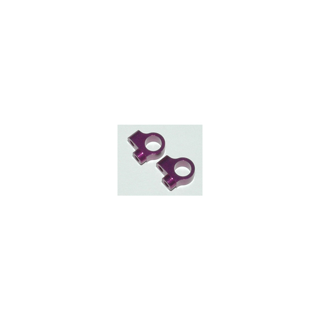 Schumacher Alloy Body Post Mounts; Vertical purple pr-Mi3-Mi4 - SCH-U3159