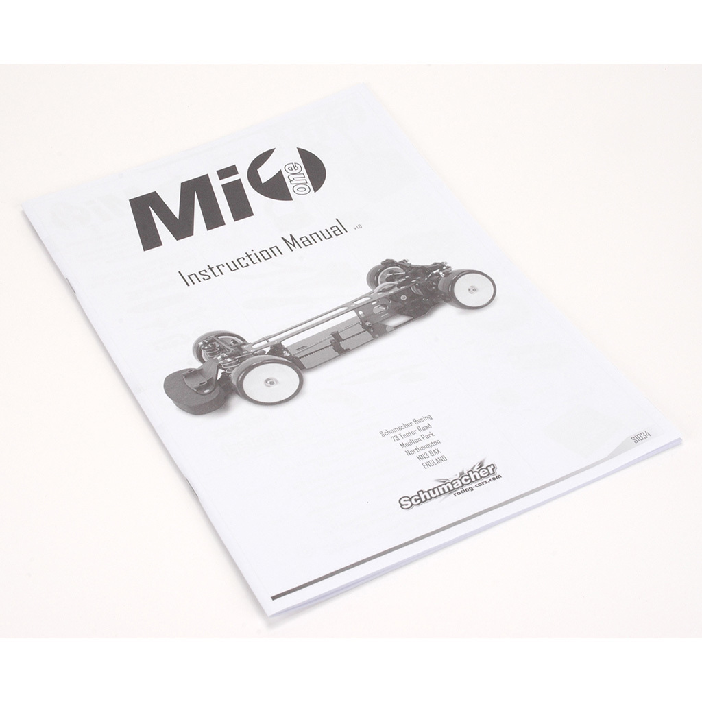 Schumacher Instr Manual - Mi1 - SCH-U3807
