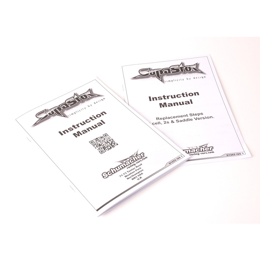 Schumacher Manuals - SupaStox - SCH-U3971