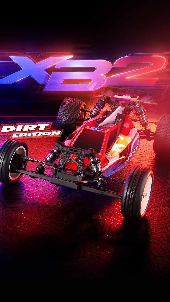 XRAY XB2D'24 - 2WD 1/10 ELECTRIC OFF-ROAD CAR - DIRT EDITION -  XY320016
