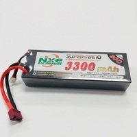 NXE 7.4v 3300 30c Hard case w/Deans plug