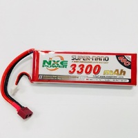 NXE 7.4v 3300mah 40c Soft case w/Deans - 3300SC402SDEAN