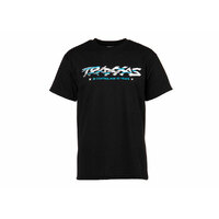 TRAXXAS BLACK TEE SLICED TEE XL - 38-1373-XL