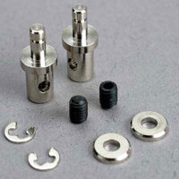 TRAXXAS Servo rod connectors (2)/ 3mm grub screws 38-1541