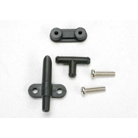 TRAXXAS Water pick-up, backing plate, tee-fitting and (2) 3x12 RM stainless screws 38-1588