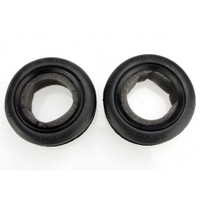TRAXXAS Tires, Alias® ribbed 2.2" (wide, front) (2)/ foam inserts (Bandit) (soft compound) 38-2471