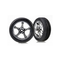 TRAXXAS TYRES AND WHEELS ASSEMBLED FRONT