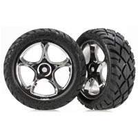 TRAXXAS TYRES AND WHEELS ASSEMBLED - 38-2479R