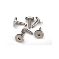 TRAXXAS SCREWS, SELF TAPPING (HEX DRIVE) (6) - 38-3233