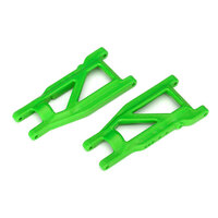 TRAXXAS SUSPENSION ARMS, GREEN, FRONT/REAR (L&R), HEAVY DUTY (2) - 38-3655G