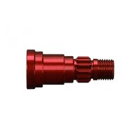 TRAXXAS STUB AXLE, ALUM (RED-ANODIZED) (1) (USE ONLY WITH #7750X DRIVESHAFT) - 38-7768R