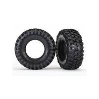 TRAXXAS TIRES, CANYON TRAIL 1.9/FOAM INSERTS (2)
