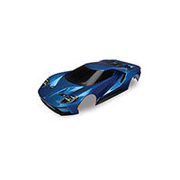 TRAXXAS BODY, FORD GT, CLEAR, DECAL SHEET - 38-8311A