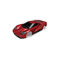 TRAXXAS BODY, FORD GT, RED - 38-8311R