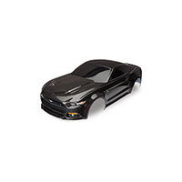 TRAXXAS BODY, MUSTANG, BLK (PAINT,DECALS APPLIED) - 38-8312X