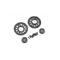 TRAXXAS CTR CAPS (2)/ BEADLOCK RINGS (2) (REQUIRES 8255A EXTENDED STUB AXLE) - 38-8875