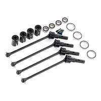 TRAXXAS DRIVESHAFTS, STEEL CONSTANT-VELO (ASS)(4) (FOR USE WITH #8995) - 38-8996X