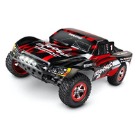 TRAXXAS SLASH BRUSHED 2WD SHORT COURSE W/LED - RED