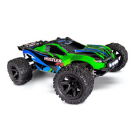 TRAXXAS RUSTLER 4X4 WITH LED LIGHTS - GREEN