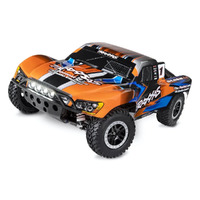 TRAXXAS SLASH 4X4 WITH LED LIGHTS - ORNG