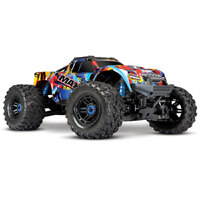 TRAXXAS MAXX 4WD MONSTER TRUCK, TQI TRAXXAS LINK ENABLED 2.4 GHZ RADIO, TSM TRAXXAS STABILITY MANAGEMENT REQUIRES BATTERY & CHARGER - PINK - 39-89076-