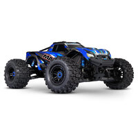 TRAXXAS MAXX WITH WIDE MAXX 4WD MONSTER TRUCK - BLUE - 39-89086-4BLUE