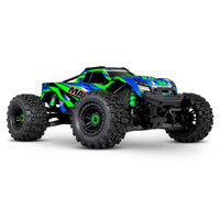 TRAXXAS MAXX WITH WIDE MAXX 4WD MONSTER TRUCK - GREEN - 39-89086-4GRN
