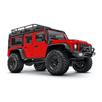 Traxxas TRX-4M 1/18 Land Rover Defender 4x4 RC Trail Crawler (Red) 97054-1RED