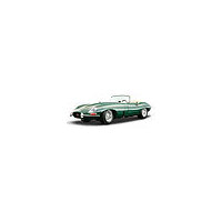 BBURAGO Die Cast Model Jaguar E Cabriolet 1961 - 40-12046