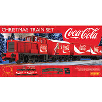 HORNBY CHRISTMAS COKE TRAIN SET - 42-R1233