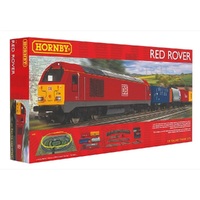 Hornby R1281S Red Rover Electric Model Train Set - 42-R1281S