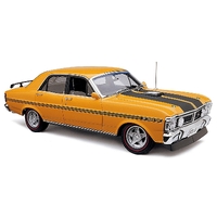 CLASSIC DIECAST CARLECTABLES 1:18 FORD XY FALCON GT-HO PHASE III YELLOW OCHRE 43-18769