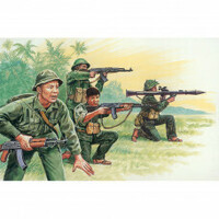 Italeri Plastic Model Kit Vietnam War - Vietnamese Army / Vietcong 1:72 - 51-6079S