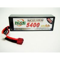 NXE 11.1v 5400mah 60c H/case Lipo w/Dean