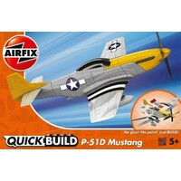 Airfix Plastic Model Kit Quickbuild P-51D Mustang - 56-J6016