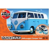 AIRFIX QUICKBUILD VW CAMPER VAN - BLUE