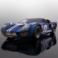 SCALEXTRIC FORD GT MKII SEBRING 1967