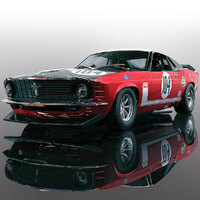 SCALEXTRICTRIC FORD BOSS MUSTANG 1970 FRANK GARDNER