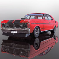 SCALEXTRICTRIC Ford Xy Road Car - Track Red - 57-C3937