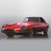 SCALEXTRICTRICTRIC Jaguar E-Type - Red 848Cry - 57-C4032