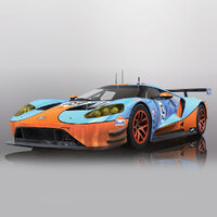 SCALEXTRICTRIC FORD GT GTE - GULF EDITION