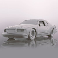 SCALEXTRICTRIC Ford Thunderbird - White - New Tooling 2019 - 57-C4077