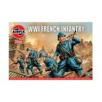 Airfix Plastic Model Kit WWI FRENCH INFANTRY 1:76 SCALE