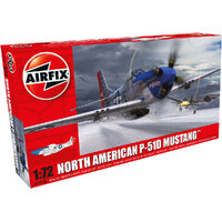 Airfix Plastic Model Kit North American P-51D Mustang 1:72 - 58-01004A