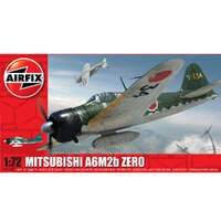 Airfix Plastic Model Kit Mitsubishi Zero 1:72 - 58-01005
