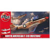 AIRFIX NORTH AMERICAN F-51D MUSTANG
