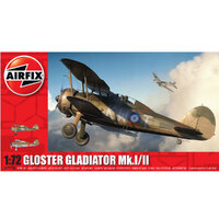Airfix Plastic Model Kit Gloster Gladiator Mk.I/Mk.Ii - 58-02052A