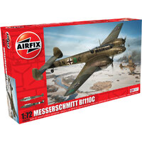 Airfix Plastic Model Kit Messerschmitt Bf110C/D 1:72 - New Livery - 58-03080A